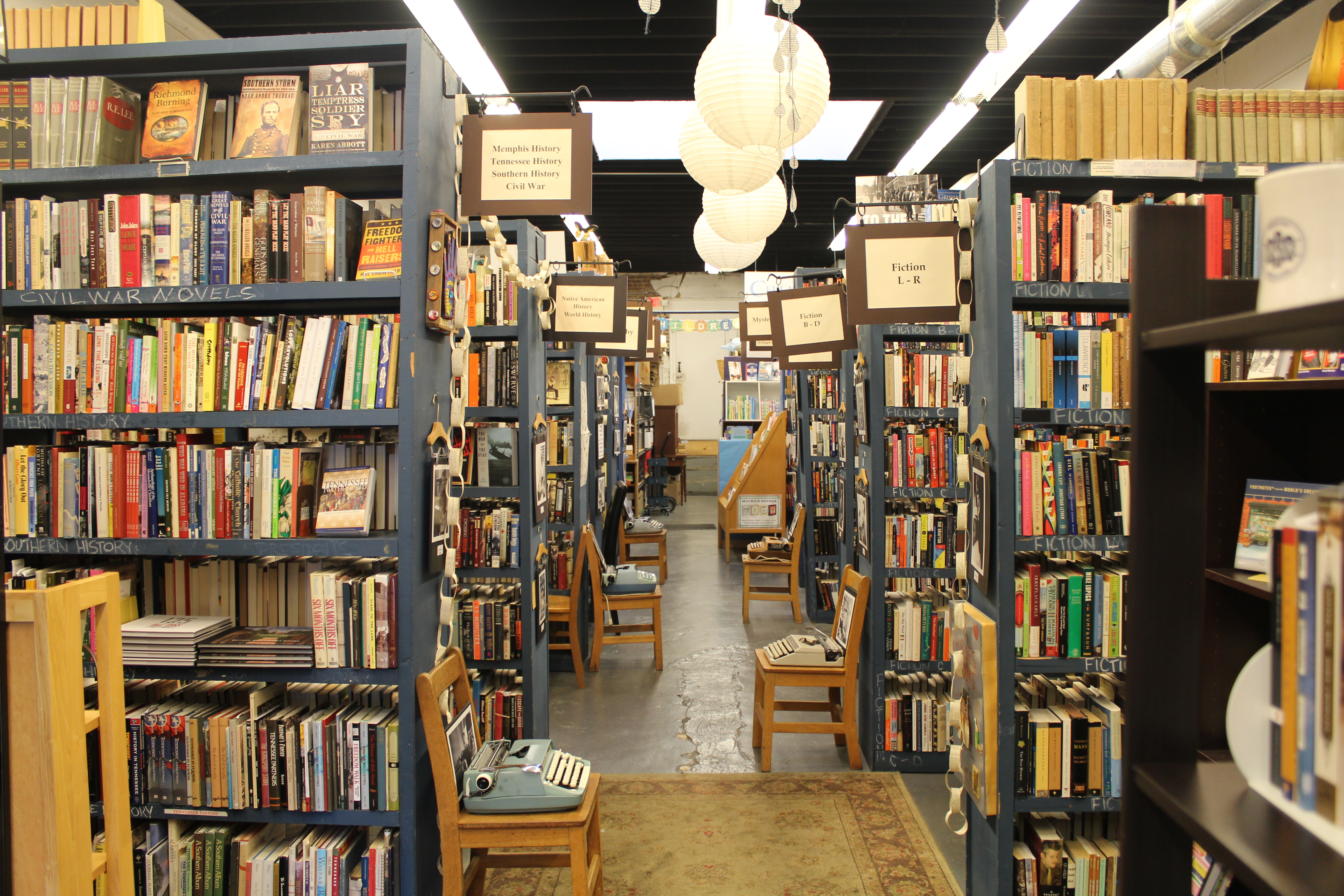 bookstore interior