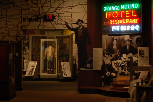 Inside the RocknSoul Museum, Memphis, Tenn. Inside the RocknSoul Museum, Memphis, Tenn.