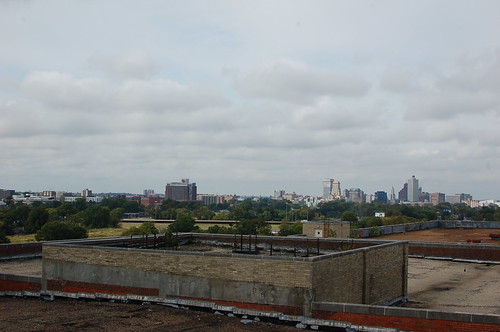From the roof of the Sears Crosstown Building From the roof of the Sears Crosstown Building