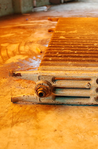 Radiator in Orange, Memphis, Tenn. Radiator in Orange, Memphis, Tenn.