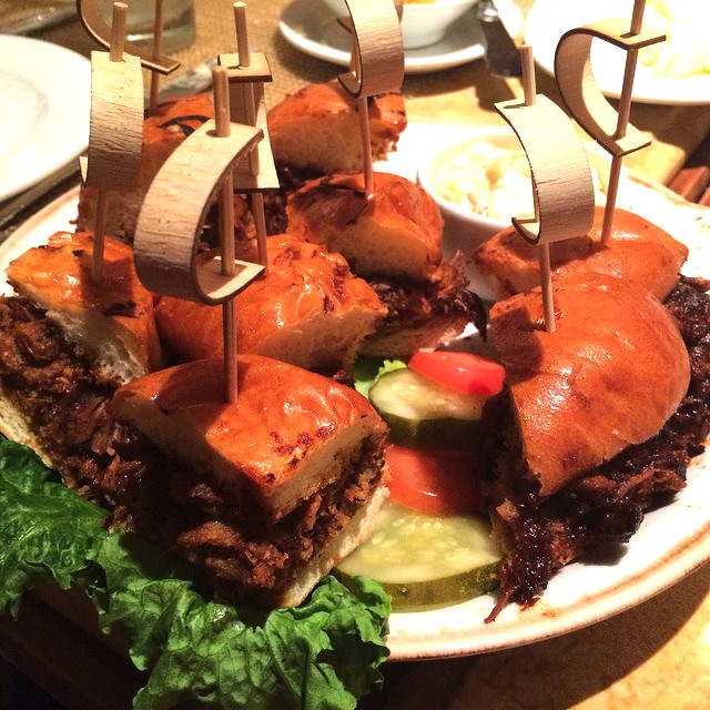 Capriccio Grill BBQ sandwiches