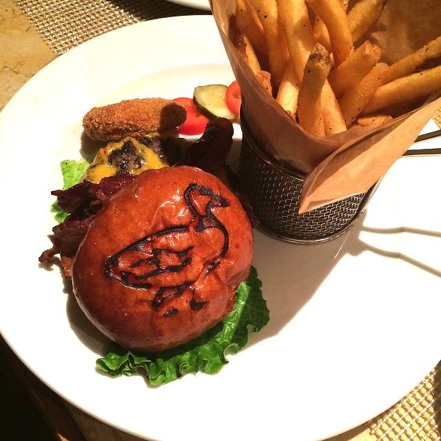 Capriccio Grill Branded Cheeseburger