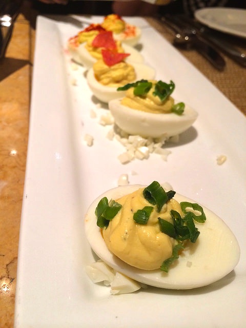 Capriccio Grill deviled eggs