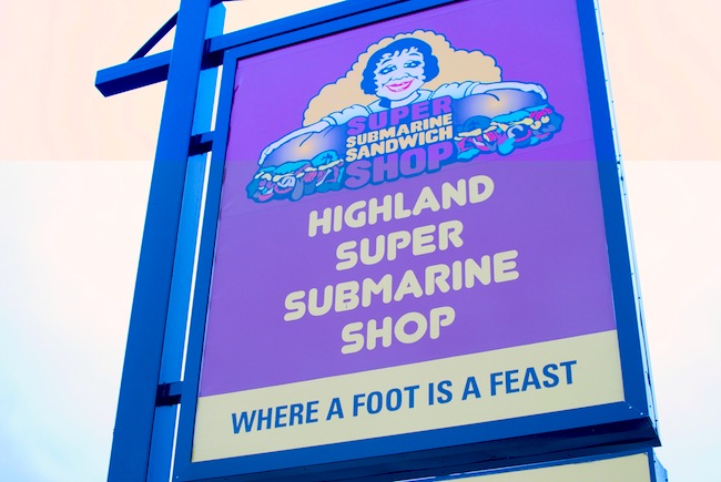 Chinese Sub Shop sign - small