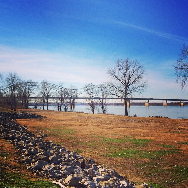 Memphis Riverfront Park MS River