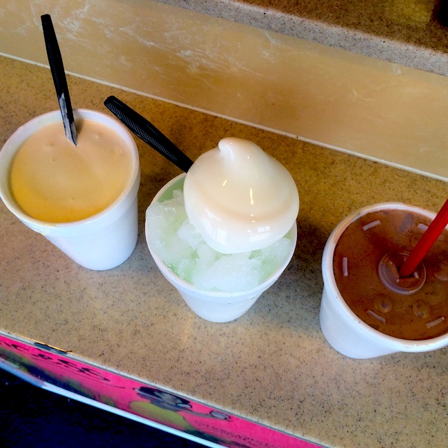 Velvet Cream Drinks Close Up