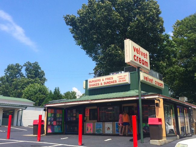 Velvet Cream Exterior