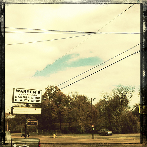 Warren's Barber Shop, Memphis, Tenn. Warren's Barber Shop, Memphis, Tenn.