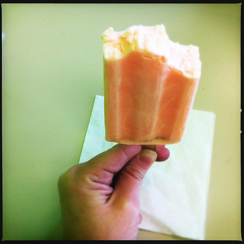 Pinenut paleta from La Michoacana, Memphis, Tenn. Pinenut paleta from La Michoacana, Memphis, Tenn.