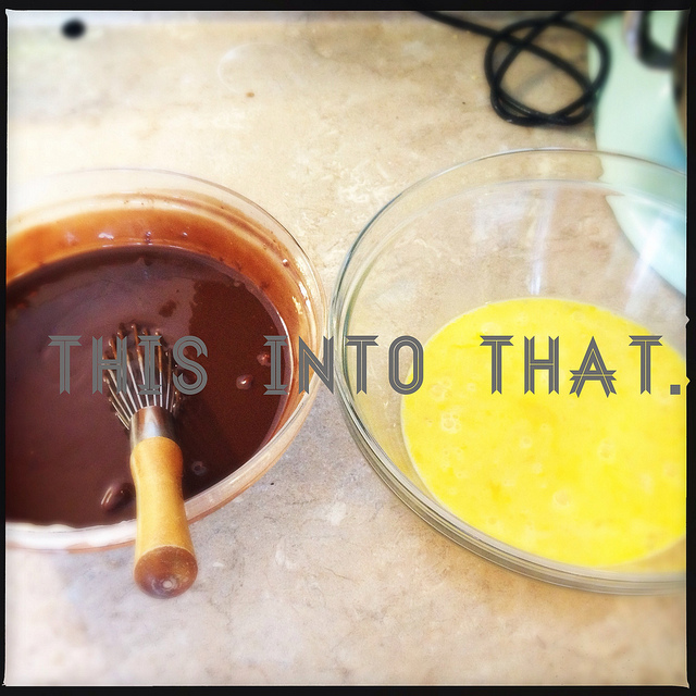 thisintothat How to make the best brownies on earth