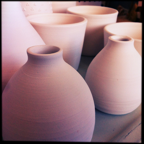 Vases by Paper and Clay, Memphis, Tenn. Vases by Paper and Clay, Memphis, Tenn.